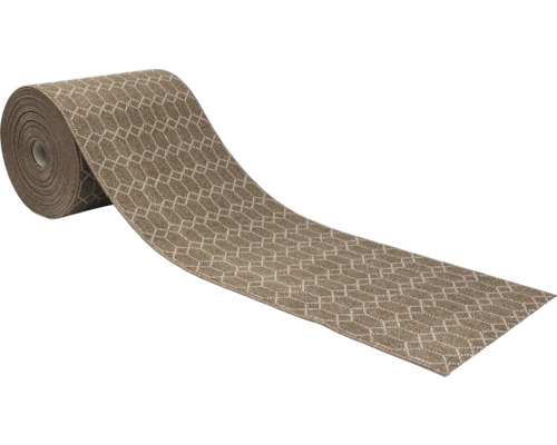 Covor cu model geometric pe rolă