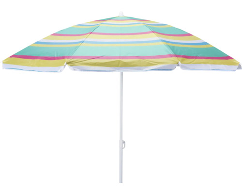 Umbrelă de plajă cu model în dungi