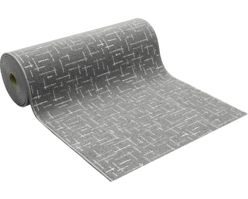 Covor gri cu model rulat