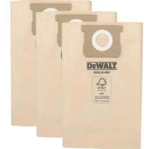Trei saci pentru aspirator DeWalt cu sigiliul FSC Mix.