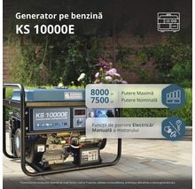 Generator pe benzină KS 10000E