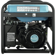 Generator de curent cu instrucțiuni de utilizare și logo-ul producătorului