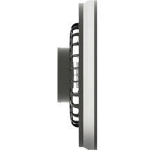 Vizualizare laterală a unui ventilator de perete