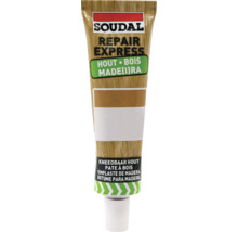 Chit de lemn Soudal Repair Express la tub pentru repararea suprafețelor din lemn.