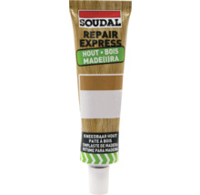 Soudal Repair Express chit de lemn în tub pentru reparații rapide ale lemnului.