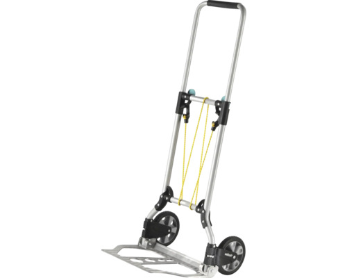 Cărucior de transport Wolfcraft din aluminiu cu bandă elastică