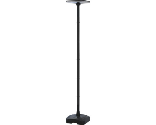 Stâlp solar grădină cu LED 2500 lumeni 250cm, acumulator LiFePO4 3.2V / 20Ah, negru buc