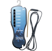 Voltmetru pentru gard electric cu cablu și tijă de împământare