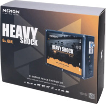 Ambalajul unui aparat pentru gard electric Nexon Heavy Shock, generația a 6-a