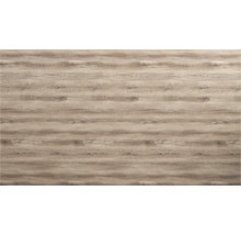 Suprafață cu aspect de lemn, granulație orizontală și noduri vizibile.