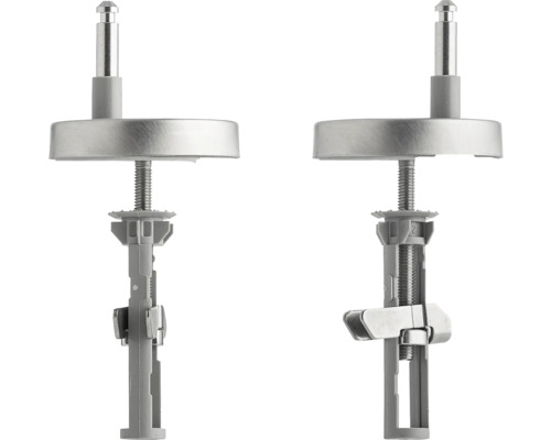 Două seturi de fixare pentru scaune de toaletă