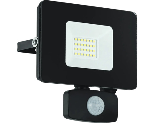 Proiector LED negru cu senzor de mișcare