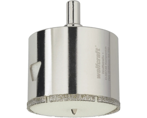 Freza diamantată Wolfcraft cu diametrul de 65 milimetri