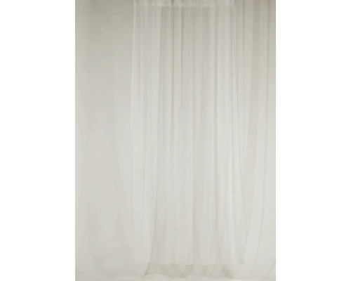 Draperie albă, transparentă