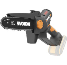 Fierăstrău cu lanț cu acumulator Worx cu o lungime de tăiere de 15 centimetri