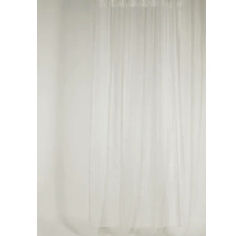 Cortină transparentă din material textil cu bandă de draperie