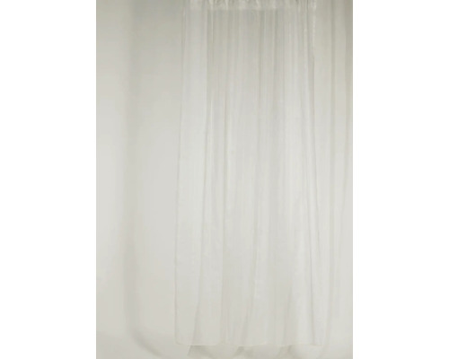 Cortină transparentă din material textil cu bandă de draperie