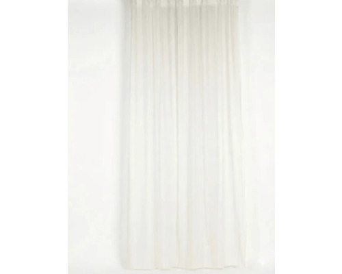 Cortină din material transparent