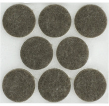 Glisiere din pâslă, rotunde, pentru fixarea mobilierului