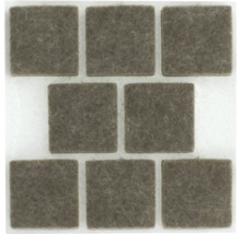 Glisiere pătrate din pâslă pentru mobilă, autoadezive, pentru protecția podelelor