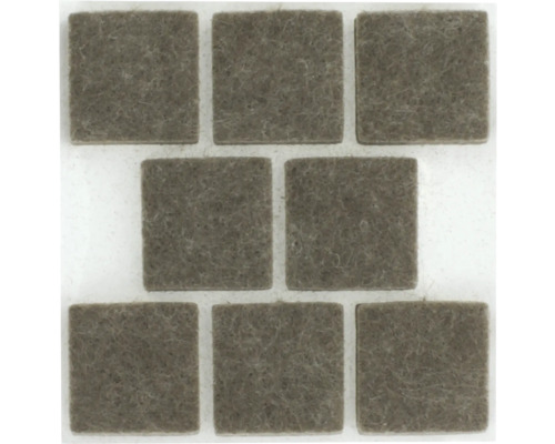 Glisiere pătrate din pâslă pentru mobilă, autoadezive, pentru protecția podelelor