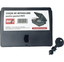 Stație de intoxicare PETI pentru șoareci cu cheie
