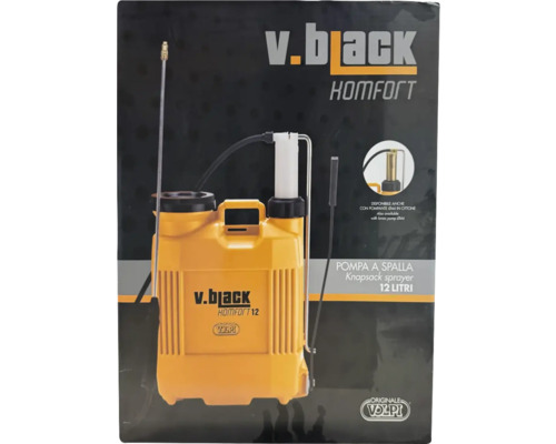 Pulverizator spate V Black Komfort 12