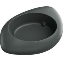 Vas negru din plastic pentru plante