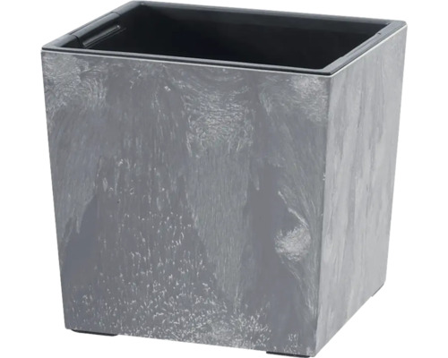 Jardiniere pătrată din plastic