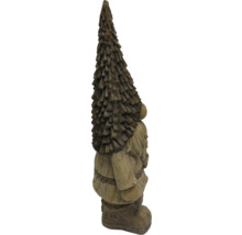 Figurină decorativă pitic de grădină cu pălărie de brad