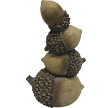Figurină decorativă de grădină, stivă de ghinde