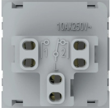 Imagine detaliată a unui întrerupător cu borne de conectare pentru cablajul electric