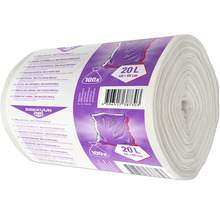 Rola saci de gunoi cu 100 de bucăți, capacitate de 20 litri