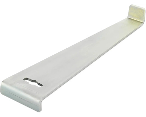 Dispozitiv de tragere din metal pentru montarea parchetului laminat și din lemn.