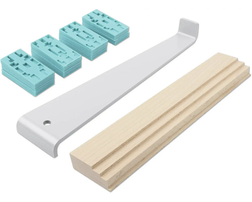 Set montaj parchet laminat Wolfcraft, 22 piese Set montaj parchet laminat Wolfcraft, 22 piese