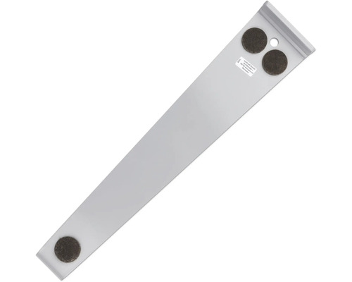 Dispozitiv de tragere wolfcraft pentru laminat și parchet din metal cu trei protecții din pâslă