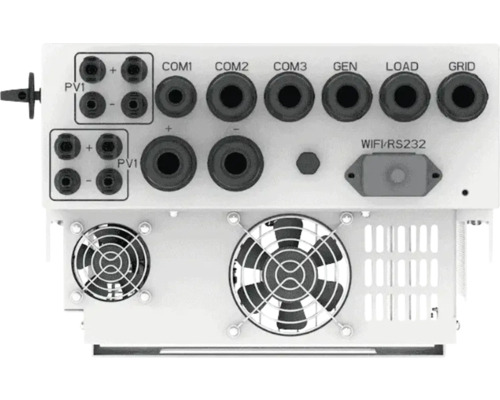 Conexiuni și ventilatoare ale unui invertor