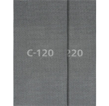 Plasă fină pentru protecție împotriva insectelor cu o structură de grilă pătrată și o cusătură verticală.