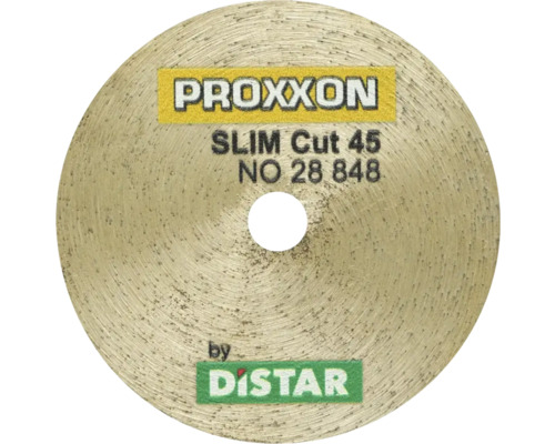 Disc de tăiere Proxxon Slim Cut 45 cu logo Distar