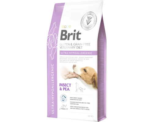 Brit Veterinary Diet Ultra Hipoalergenic hrană pentru câini, 12 kg