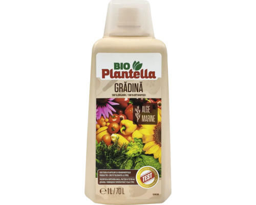 Îngrășământ pentru grădină Bio Plantella 1 l Îngrășământ de grădină Bio Plantella, 1 litru