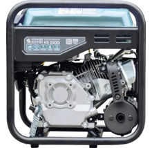 Generator de curent tip inverter Könner und Söhnen KS 3300i cu motor pe benzină și cadru metalic negru.