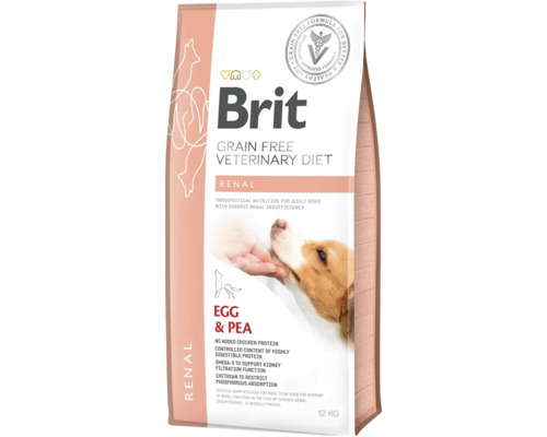 Brit Grain Free Veterinary Diet Renal hrană pentru câini, 12 kg