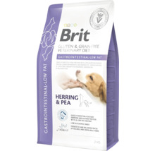 Brit Veterinary Diet Gastrointestinal Low Fat hrană uscată pentru câini cu hering și mazăre, 2 kilograme