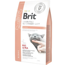 Brit Veterinary Diet Renal hrană pentru pisici, fără cereale, 2 kg