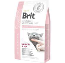 Brit Grain Free Veterinary Diet hrană pentru pisici cu somon și mazăre, 2 kg