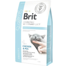 Brit Veterinary Diet Obesity hrană pentru pisici, 2 kg
