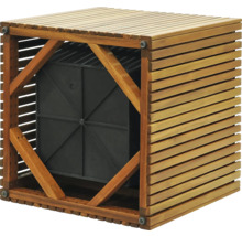 Cutie de lemn cu inserție pentru iaz de grădină