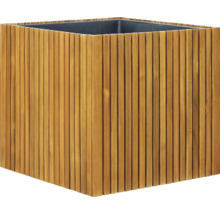 Jardinieră pătrată din lemn