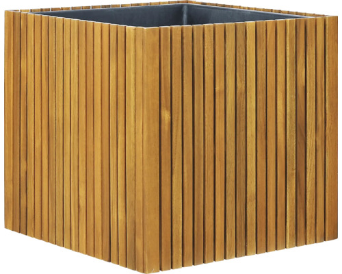 Jardinieră pătrată din lemn